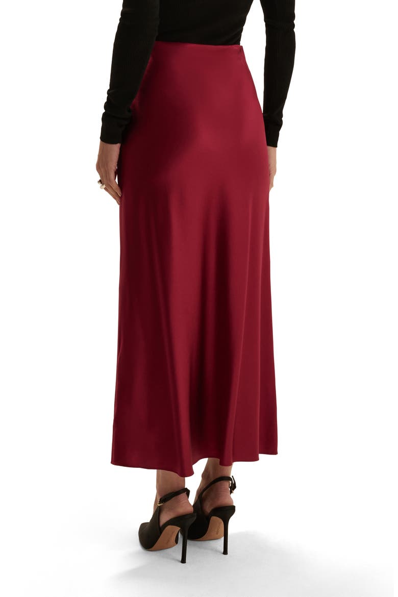 The Petite Favorite Maxi Skirt, Alternate, color, CRANBERRY