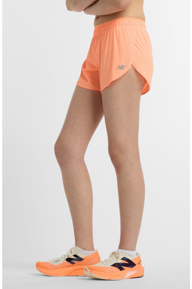 RC Ultra Light Split Hem Running Shorts, Alternate, color, ORANGE