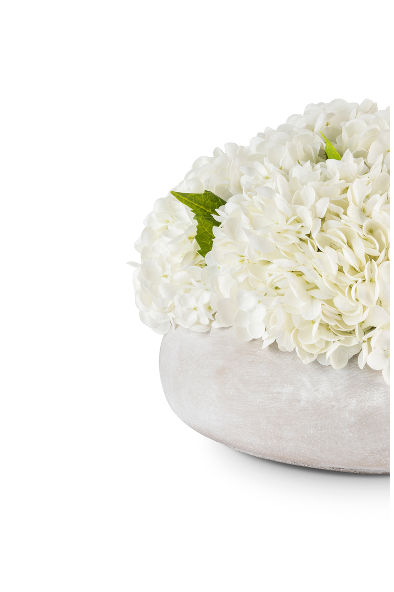 Ezri RealTouch Hydrangea, Alternate, color, Snow