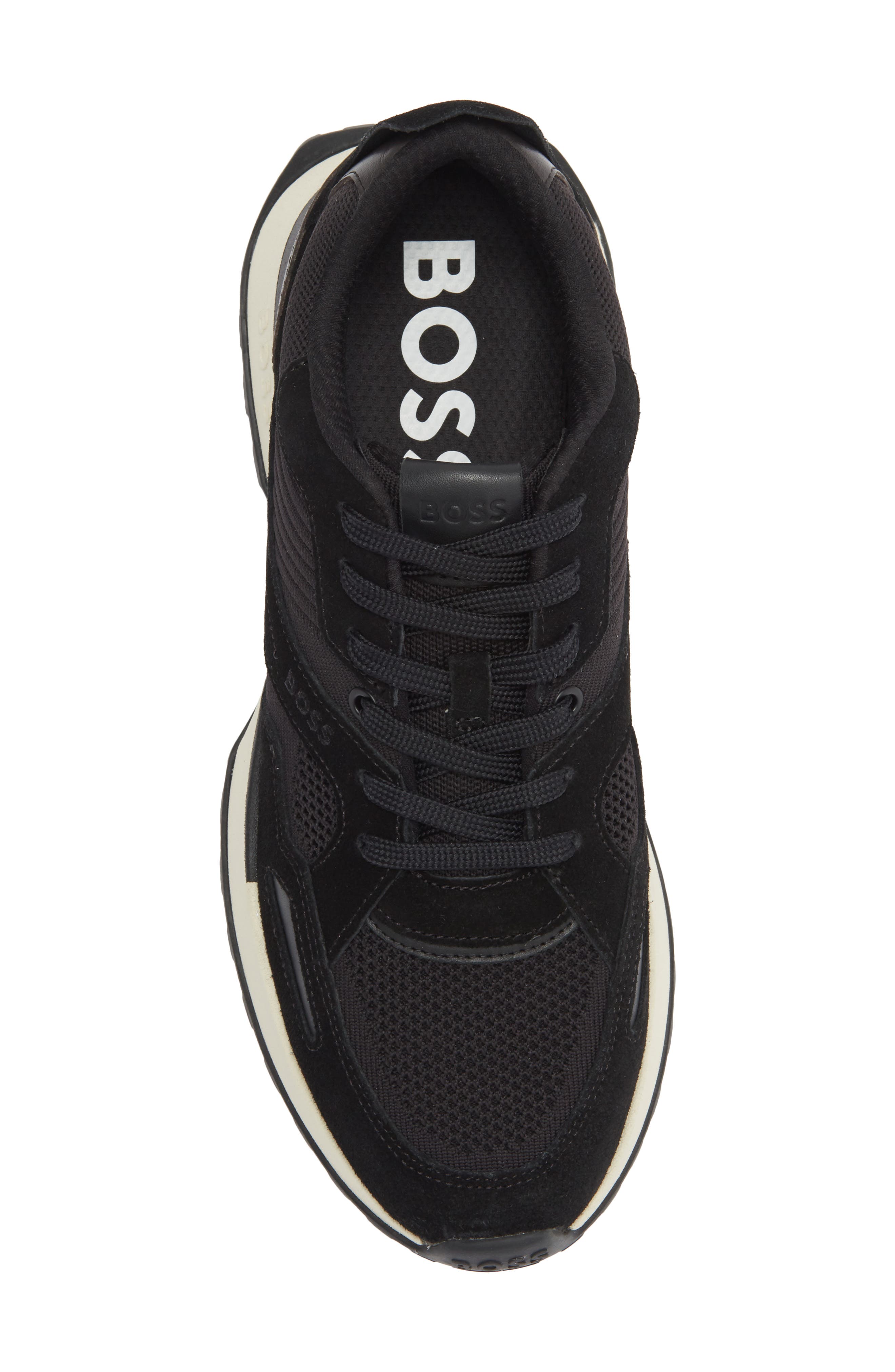 BOSS Jonah Runn Sneaker, Alternate, color, Black