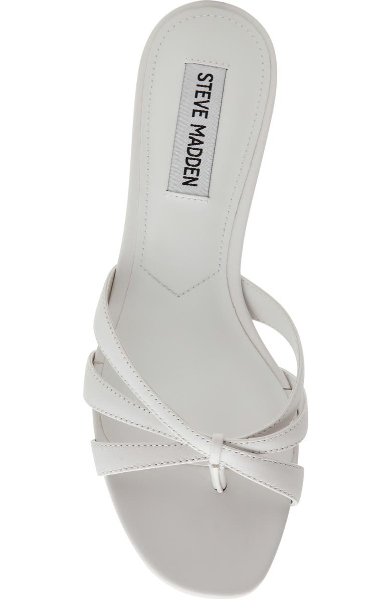 Steve Madden Cary Heeled Sandal, Alternate, color, White