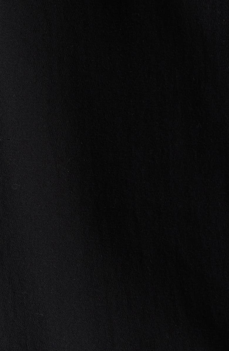 Noah Lightweight Cotton Zip Hoodie, Alternate, color, Black