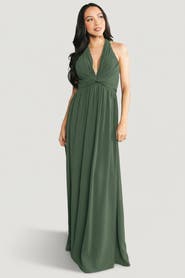 Baltic Børn Larissa Halter Maxi Dress