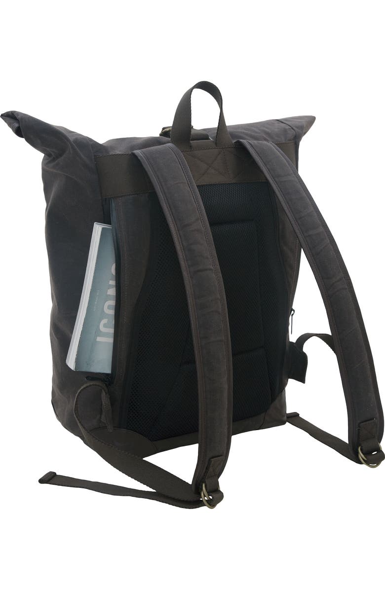 Token Waxed Montrose Backpack, Alternate, color, Dark Brown