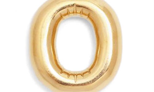 Petit Moments Bubble Initial Necklace In Gold - O
