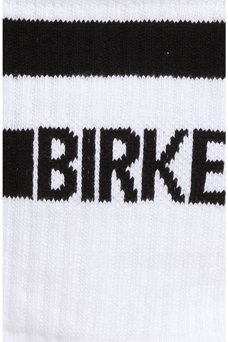Stripe Logo Crew Socks, Alternate, color, MISC