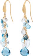 Marco Bicego Paradise Topaz Multistrand Drop Earrings
