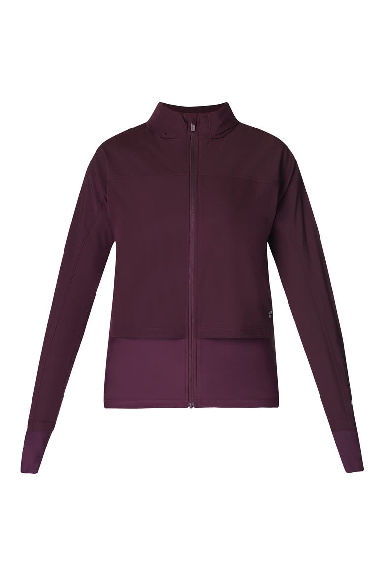Fast Track Running Jacket, Alternate, color, MIDNIGHT CHERRY PURPLE