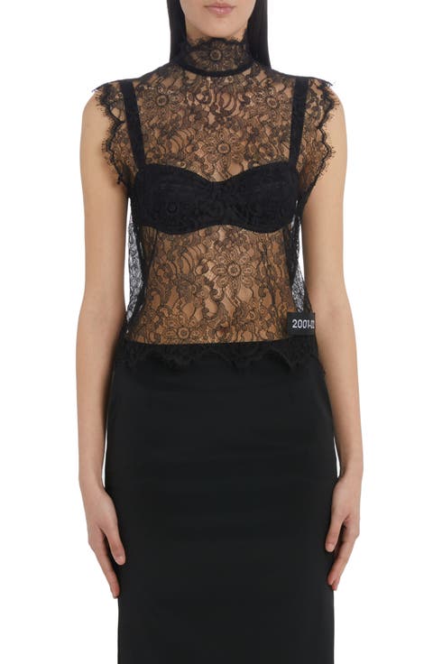 Sheer Lace Top