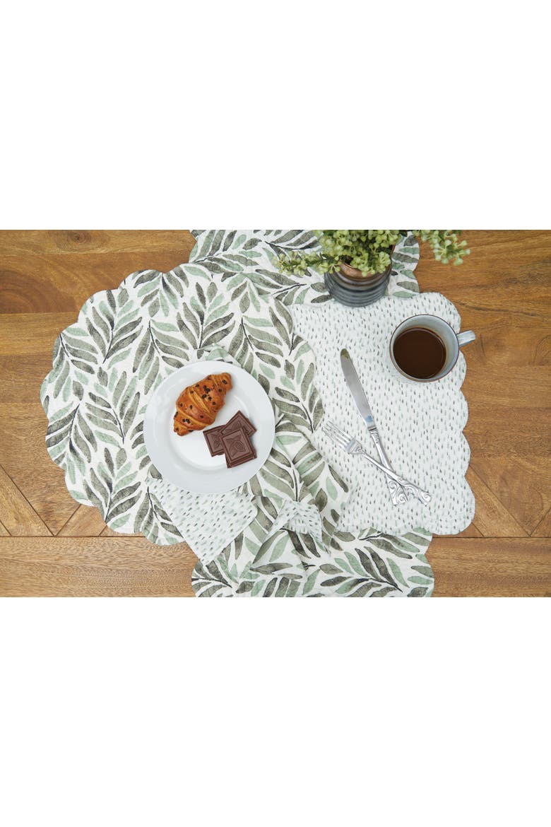 Blair Dining Table Runner, Alternate, color, Grey