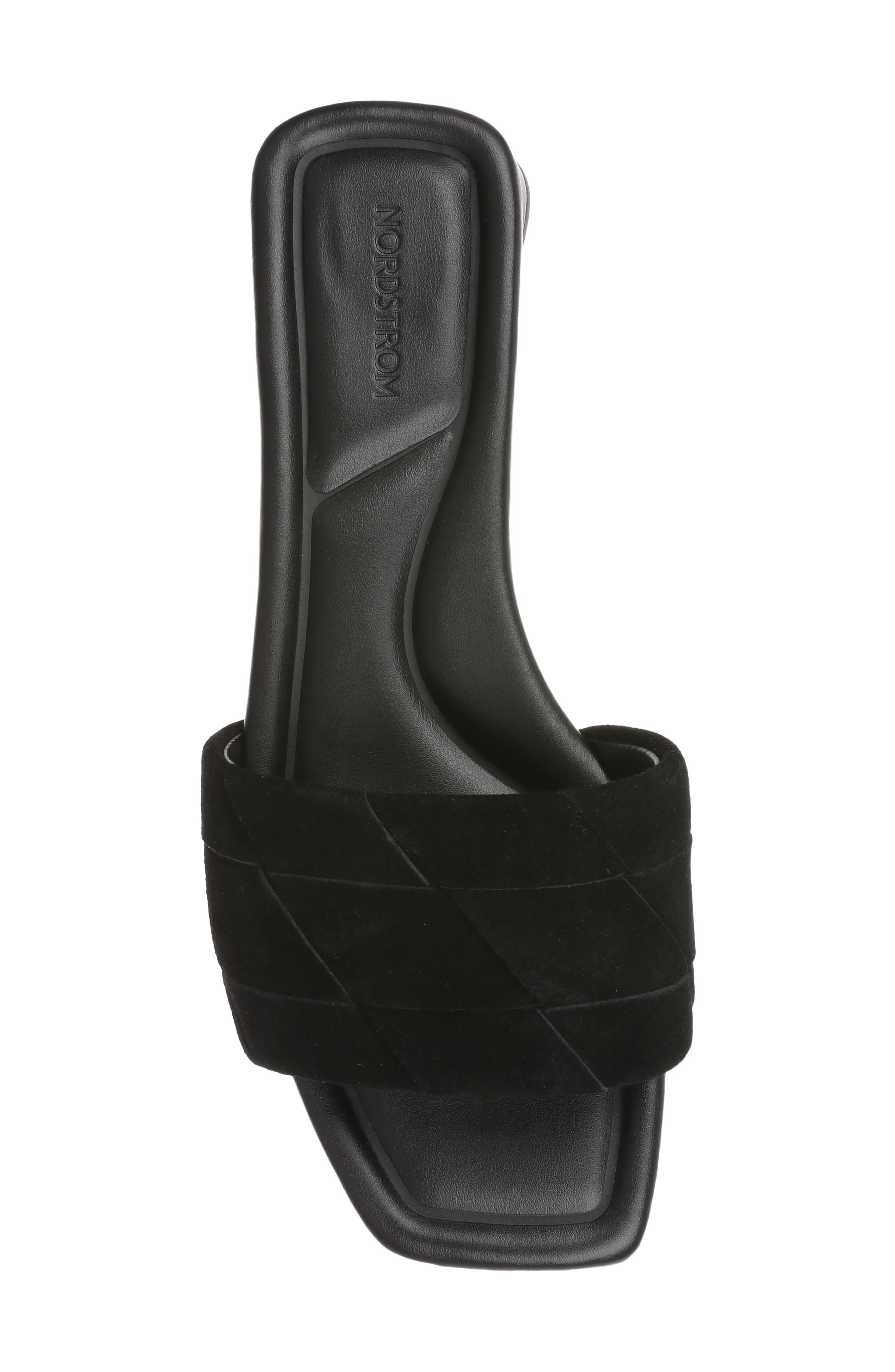 Nordstrom Brynn Slide Sandal, Alternate, color, Black