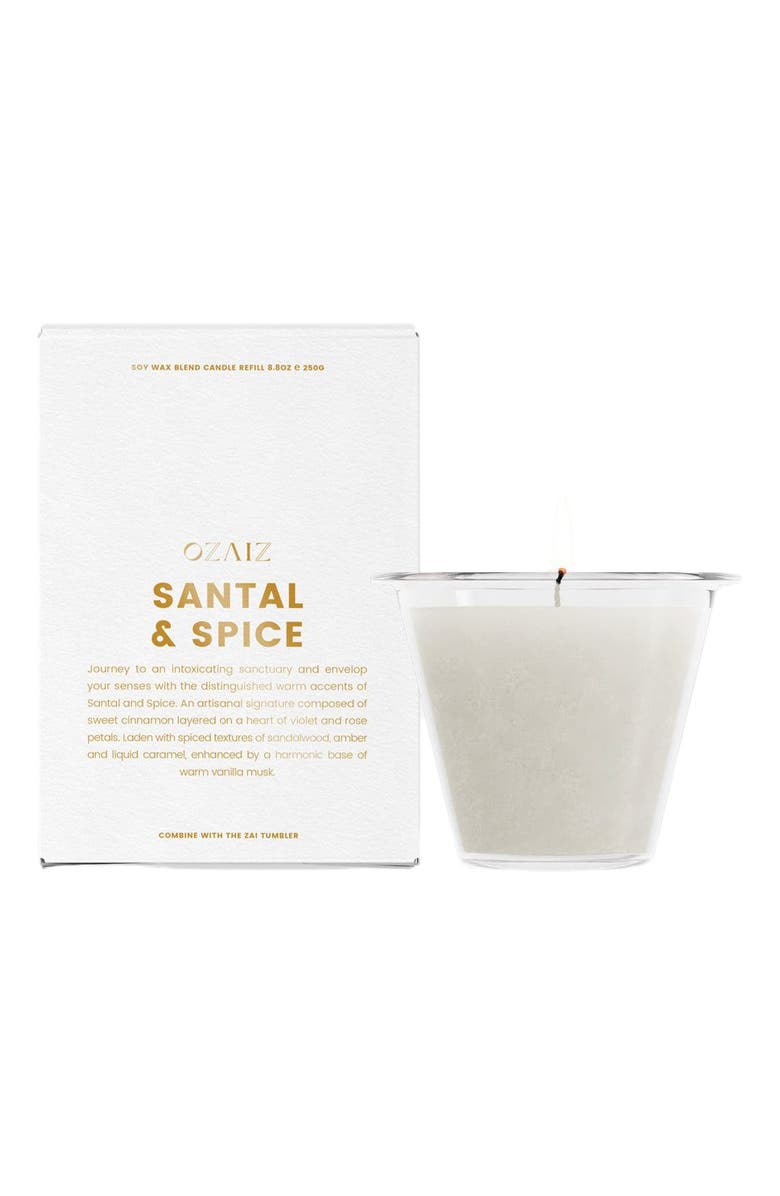 Ozaiz AIZ Candle - Figs & Flower, Alternate, color, Clear