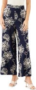 FIFTEEN TWENTY Adara Floral Embroidered Wide Leg Pants