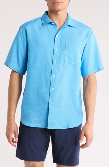 Grand View Short Sleeve Button-Up Shirt