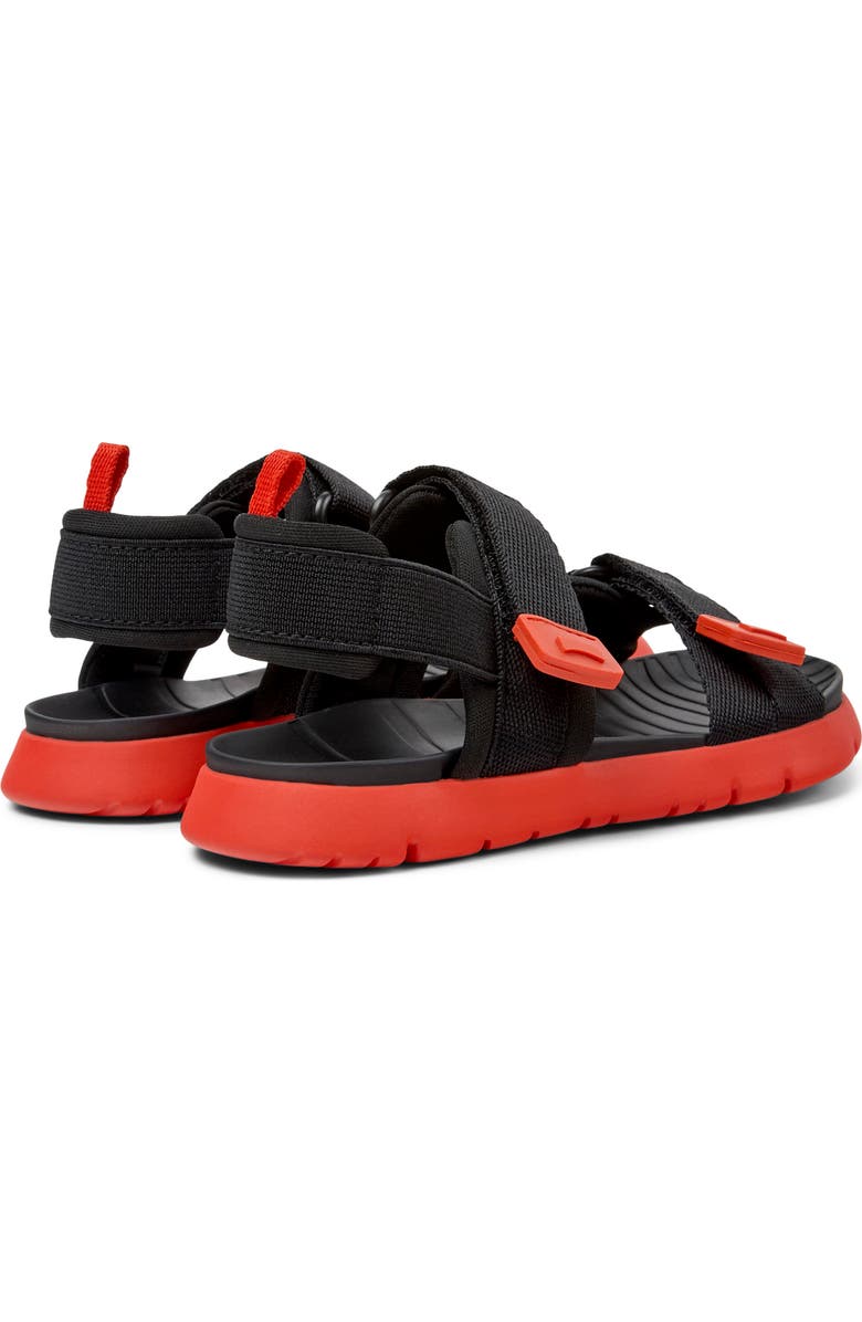 Camper Kids' Oruga Sandal, Alternate, color, Black