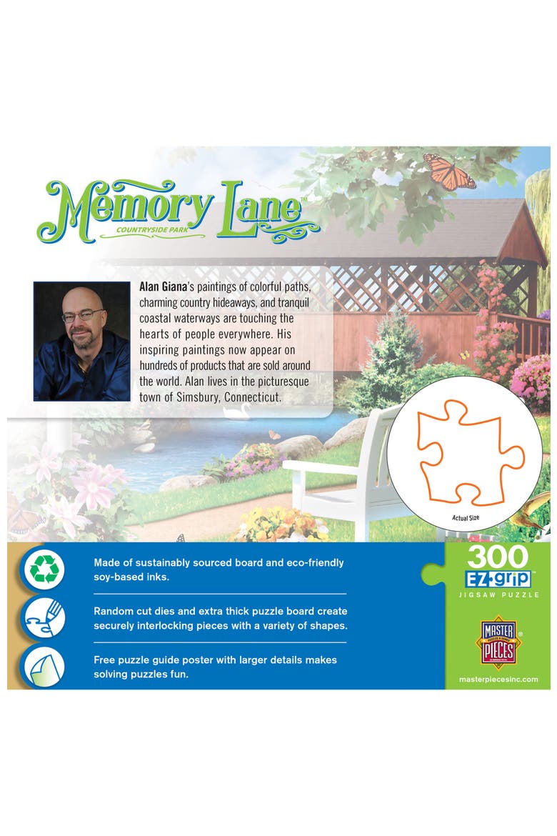 Countryside Park 300 Piece Jigsaw Puzzle, Alternate, color, Multicolor
