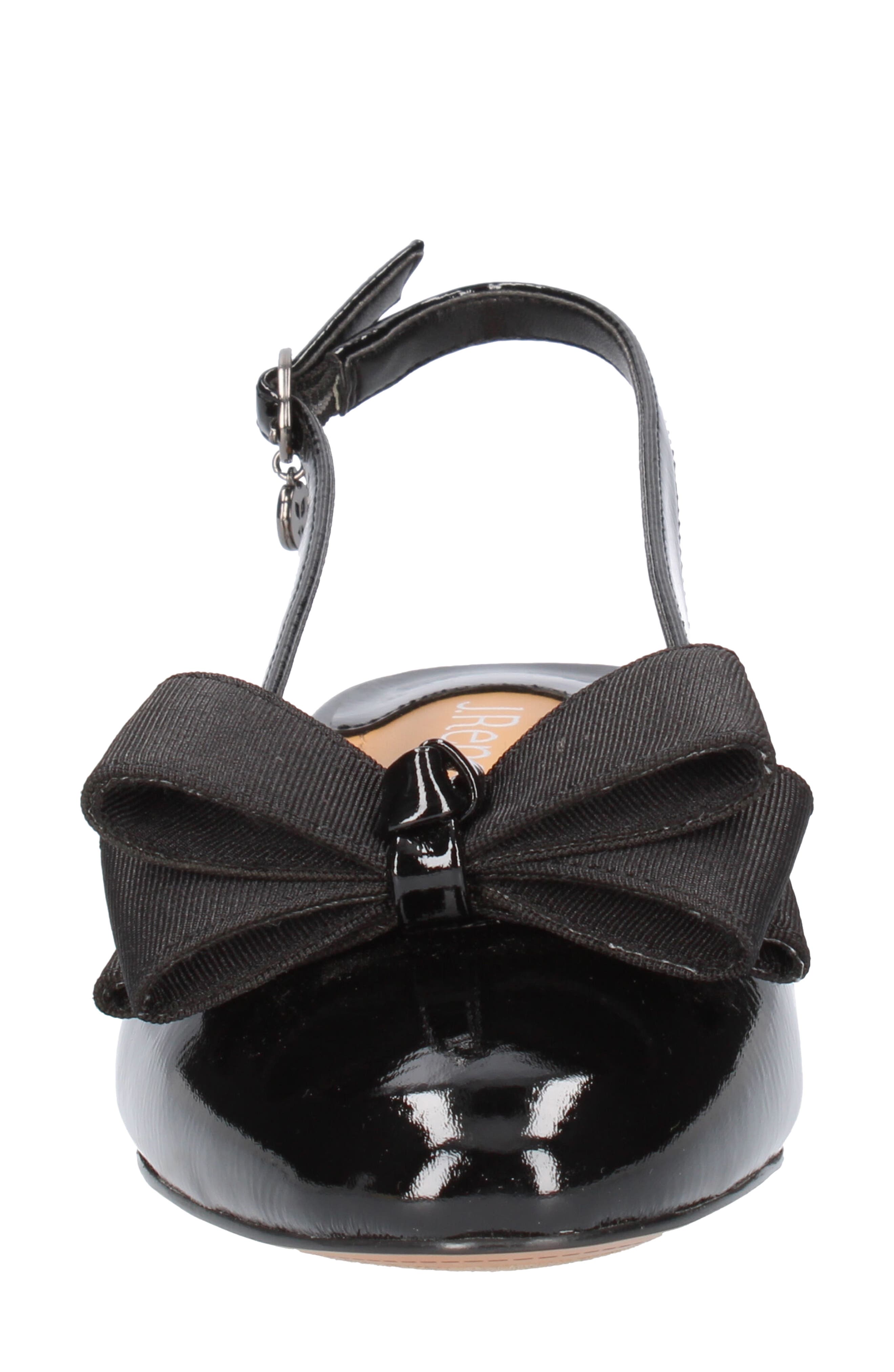J. Reneé Tanay Slingback Pump, Alternate, color, Black