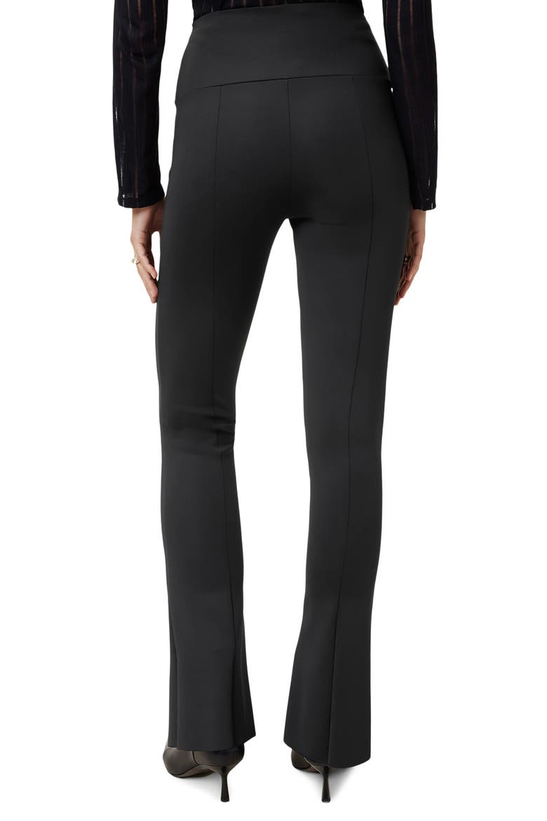 Ryla Slit Hem Flare Cuffs, Alternate, color, BLACK