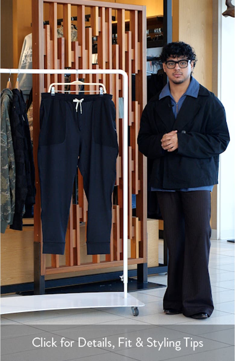 Sunday Mixed Media Joggers, sales video thumbnail