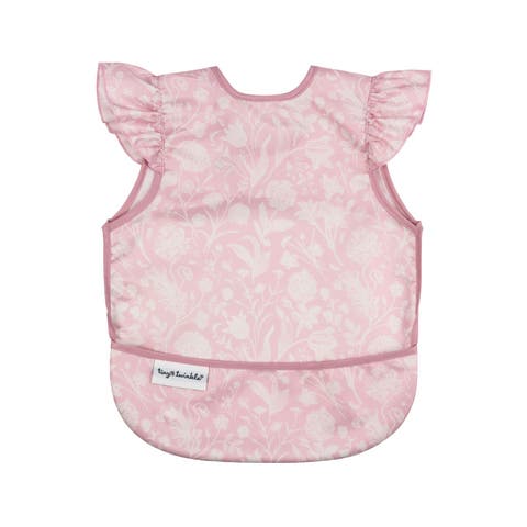 Mess-proof And Waterproof Ruffled Shoulder Apron Bib (baby)