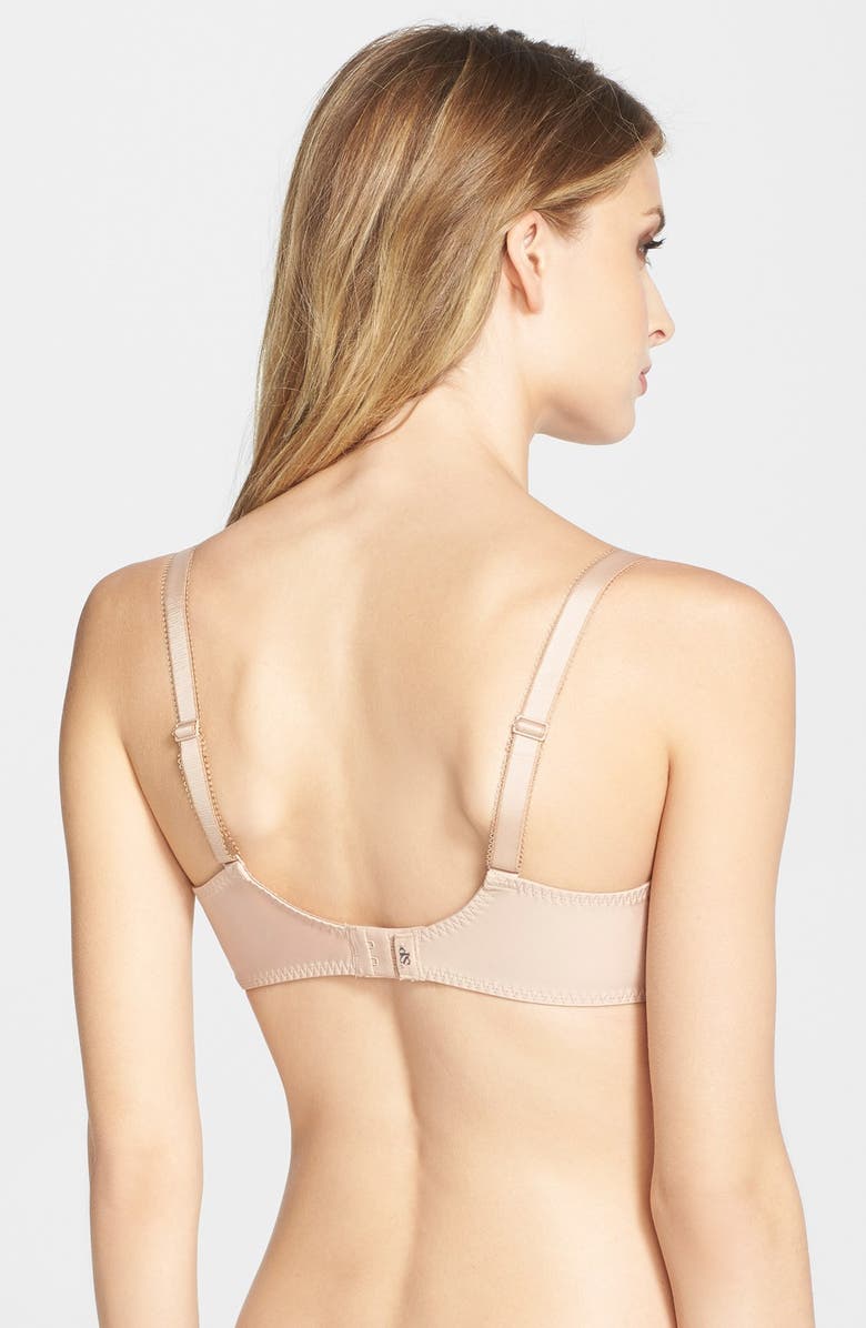 Simone Perele 'Delice' Embroidered Underwire Bra, Alternate, color, Nude