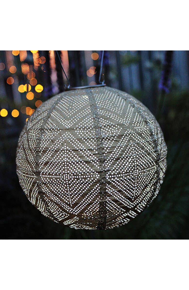 Allsop Home & Garden Soji Stella - Market Solar Lantern, Alternate, color, Bronze