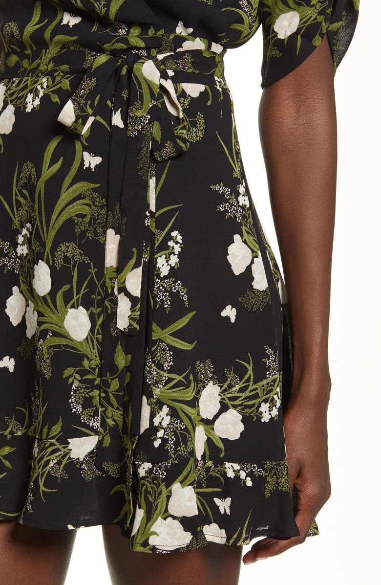 Reformation Monica Wrap Dress, Alternate, color, 