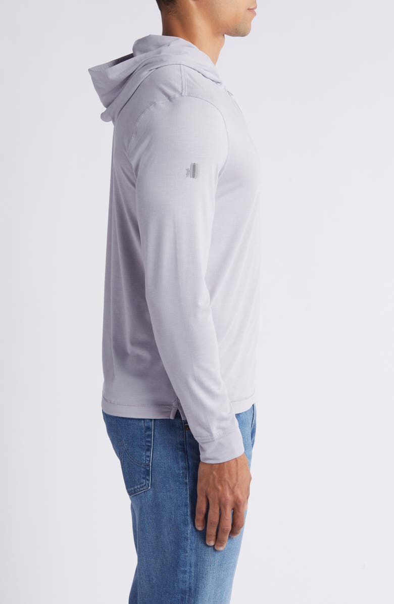 johnnie-O Nicklaus Performance Quarter Zip Hoodie, Alternate, color, 