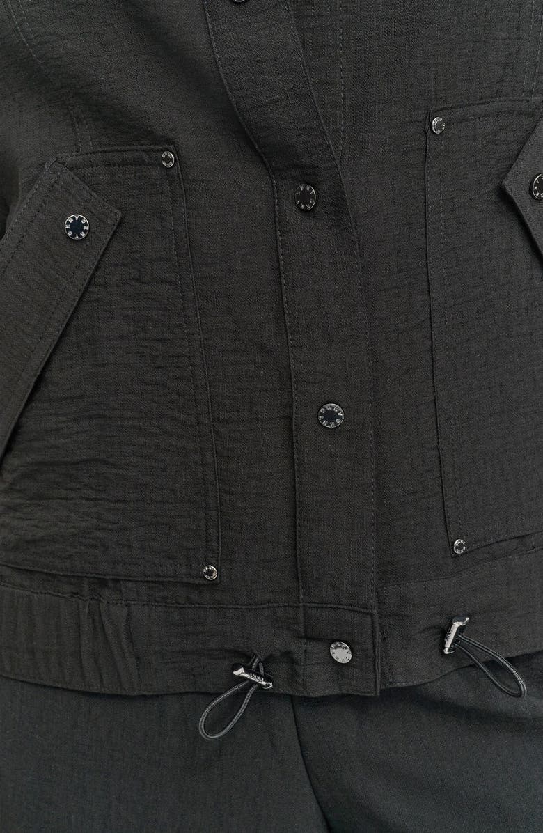 DKNY Roll Tab Jacket, Alternate, color, 