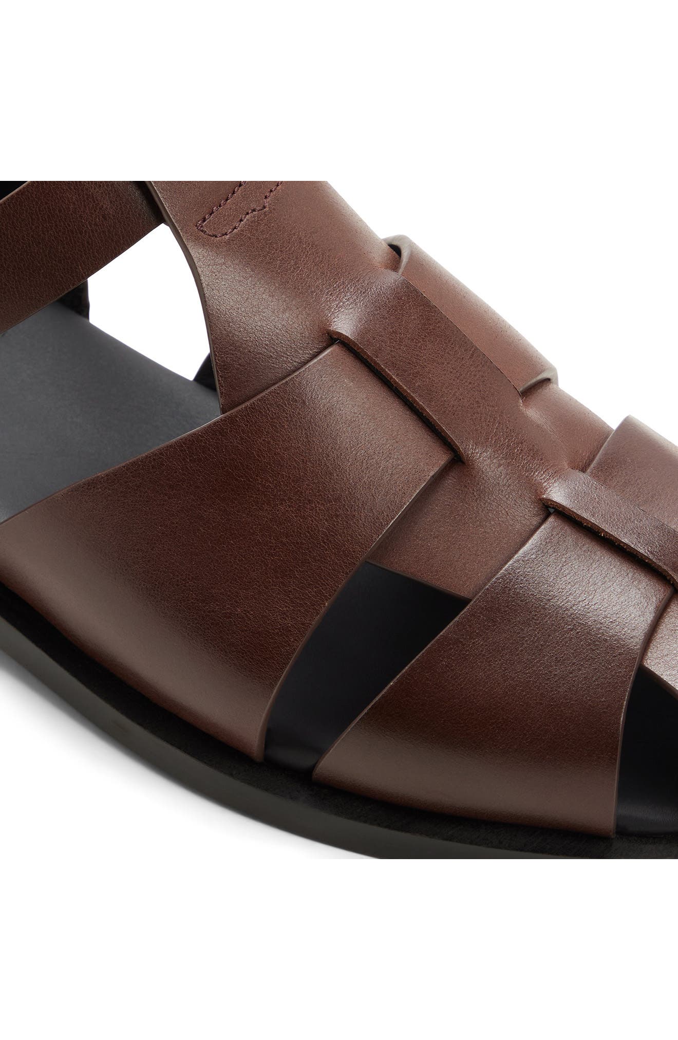 Potter Sandal, Alternate, color, BROWN