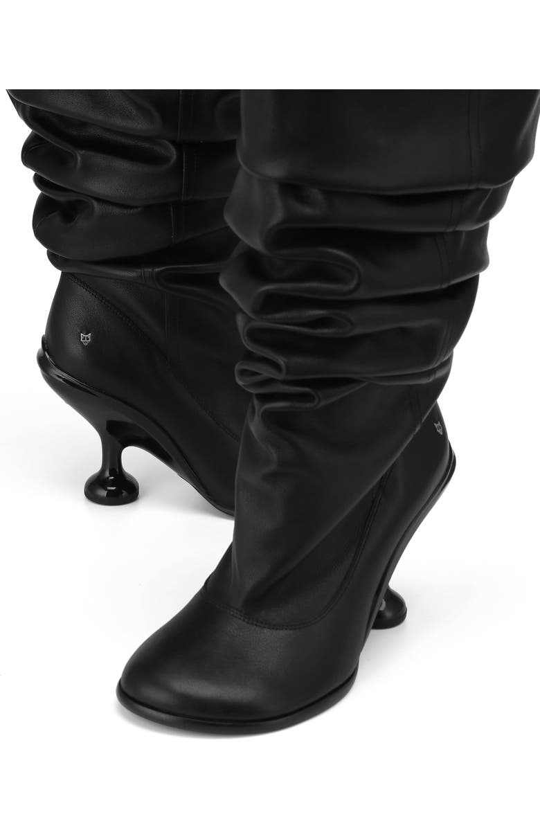 Naked Wolfe Boho Nappa Leather Boot, Alternate, color, Black