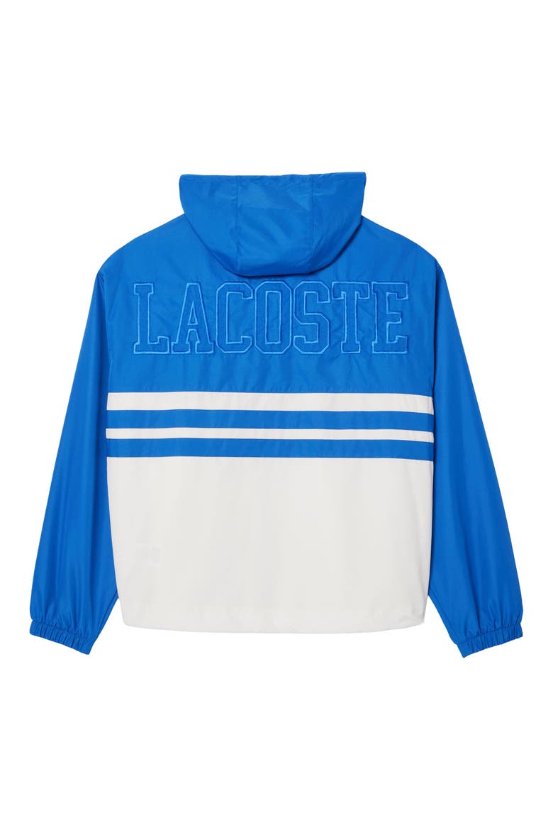 Water Repellent Colorblock Hooded Jacket, Alternate, color, ITV LADIGUE/ FARINE