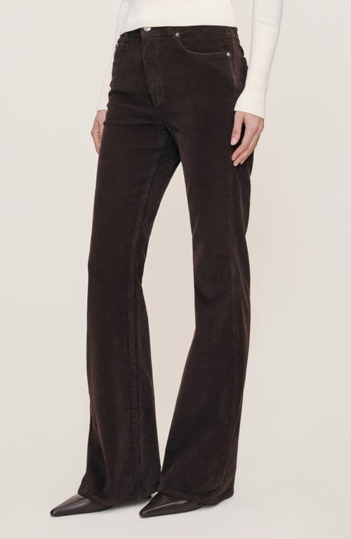 Dl1961 Bridget Boot High Waist Instasculpt™ Cordurory Jeans In Brown