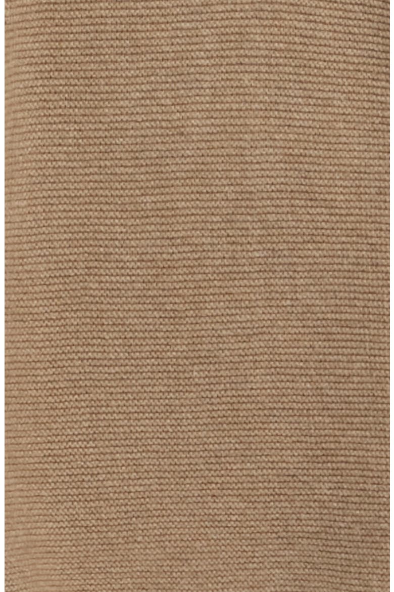 Kids' Bailey Heathered Organic Cotton Knit Sweater, Alternate, color, MOCHA