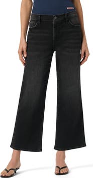 Hudson Jeans Rosalie High Waist Ankle Wide Leg Jeans