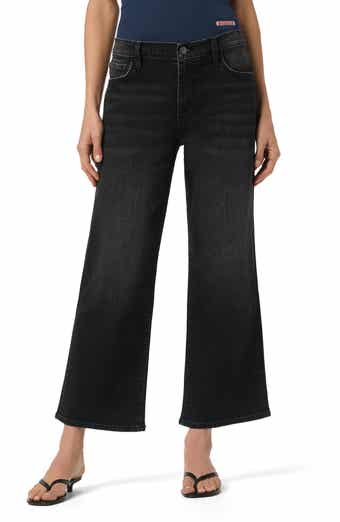 Hudson Jeans Rosalie High Waist Ankle Wide Leg Jeans