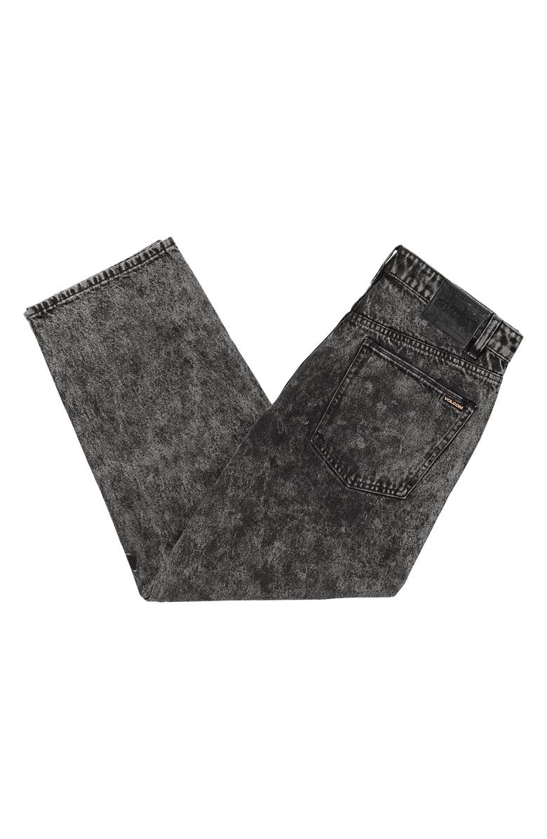 Volcom Billow Acid Wash Loose Tapered Fit Jeans, Alternate, color, 