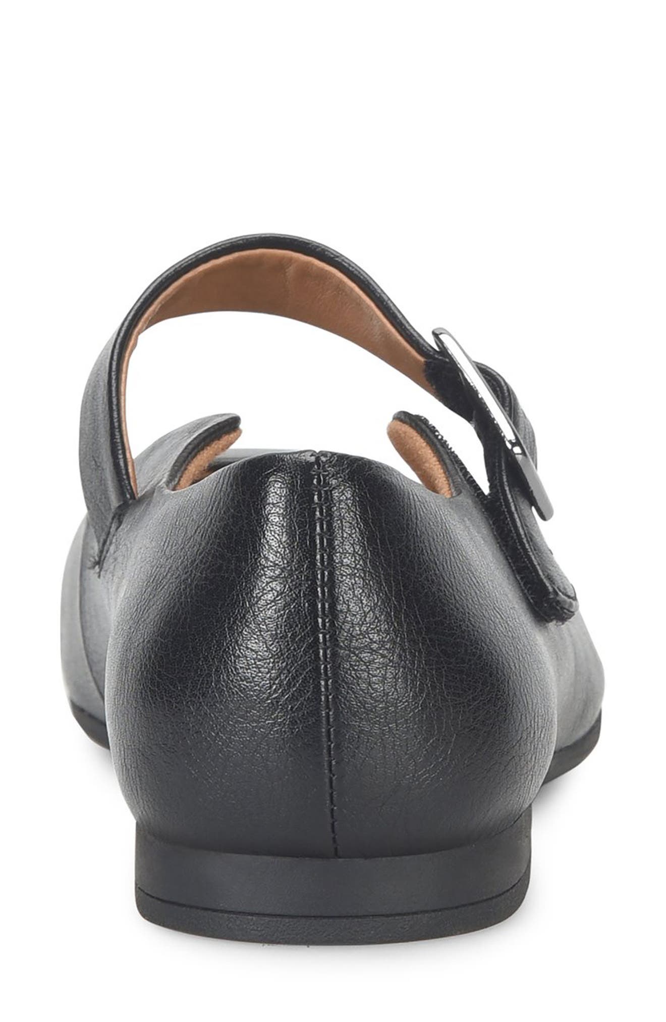 EUROSOFT Kendal Mary Jane Flat, Alternate, color, Black