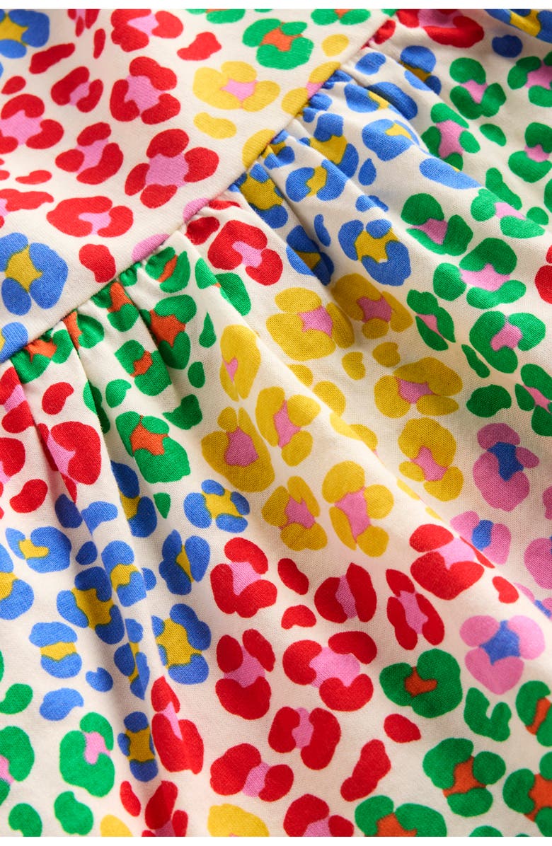 Mini Boden Kids' Posie Ruffle Cotton Jersey Dress, Alternate, color, 