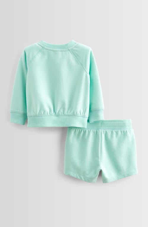 Tucker + Tate Graphic Sweatshirt & Pintuck Shorts
