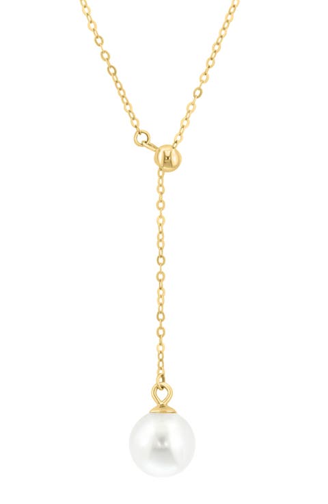 Freshwater Pearl Lariat Necklace