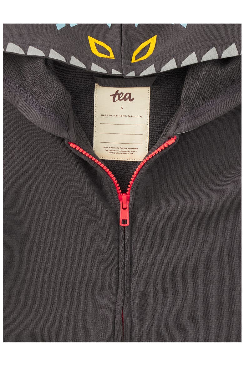 Dragon Hood Easy Fit Hoodie, Alternate, color, Pepper