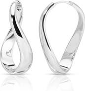 Ettika Twisted Hoop Earrings