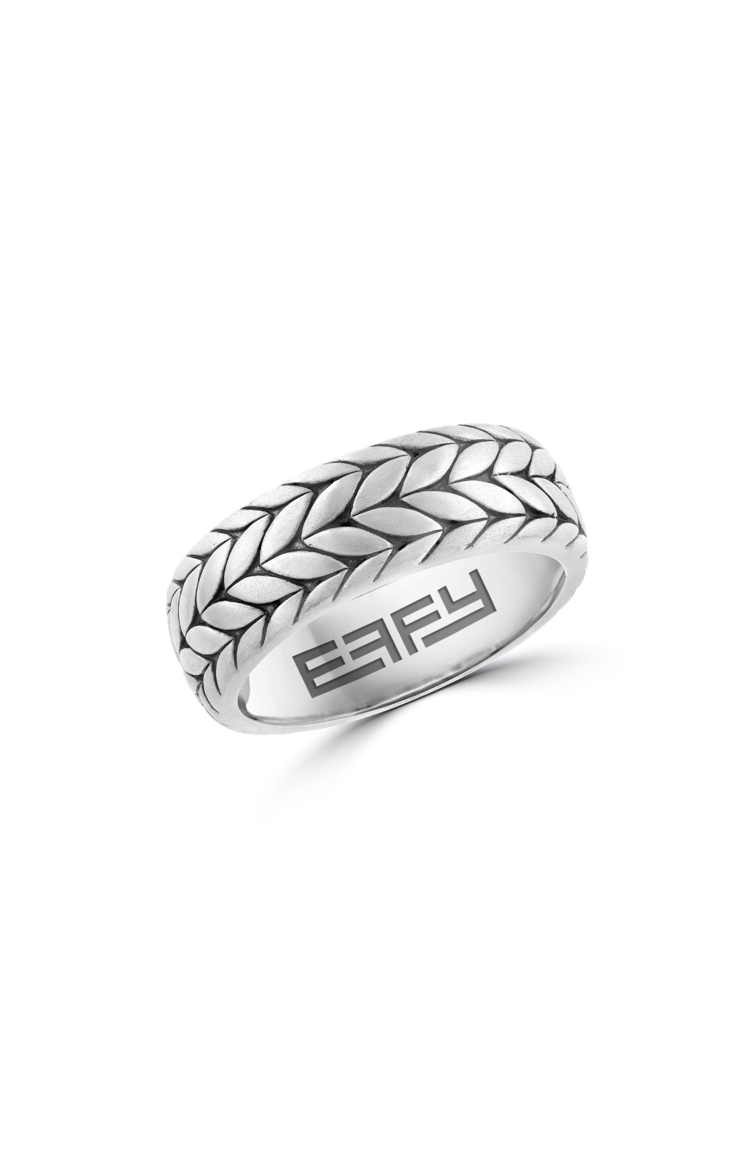 EFFY Men's Textured Band Ring