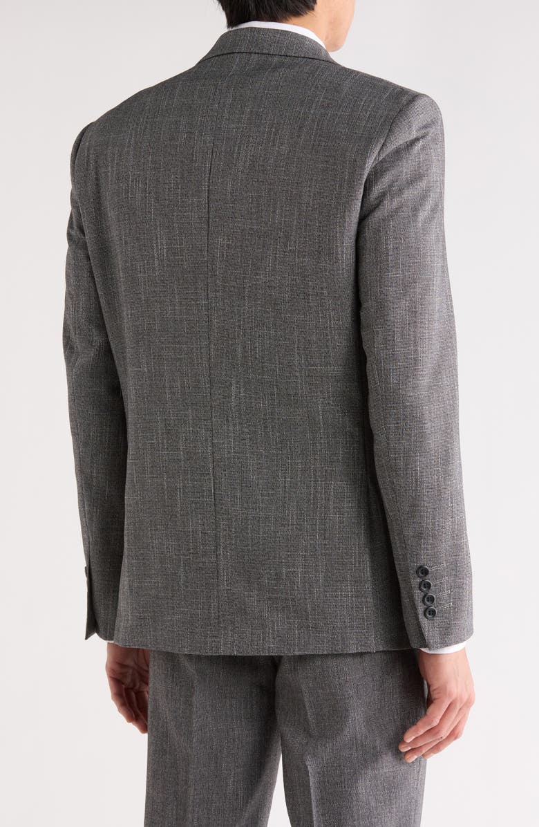 Tahari Slim Fit Blazer, Alternate, color, Grey