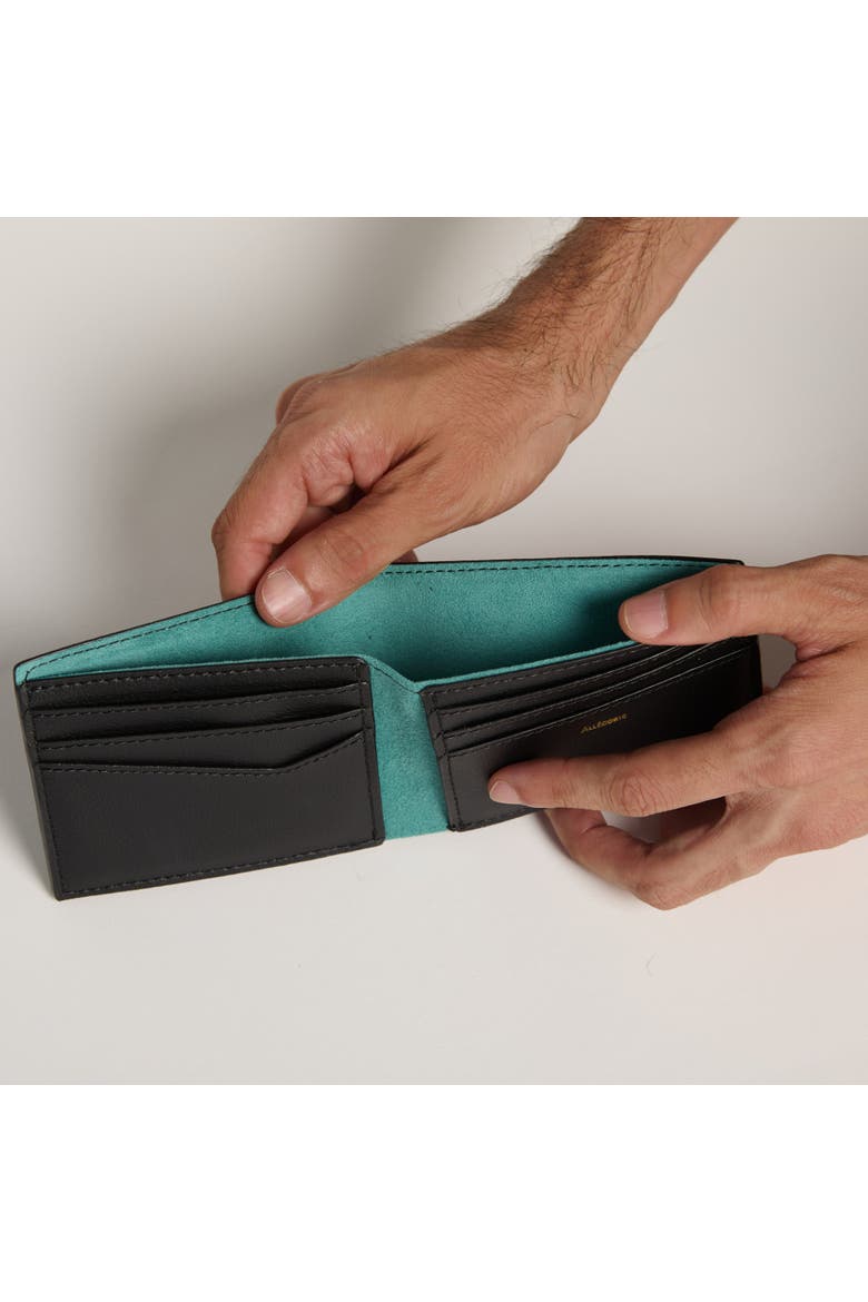 Gala Bifold Wallet, Alternate, color, Teal