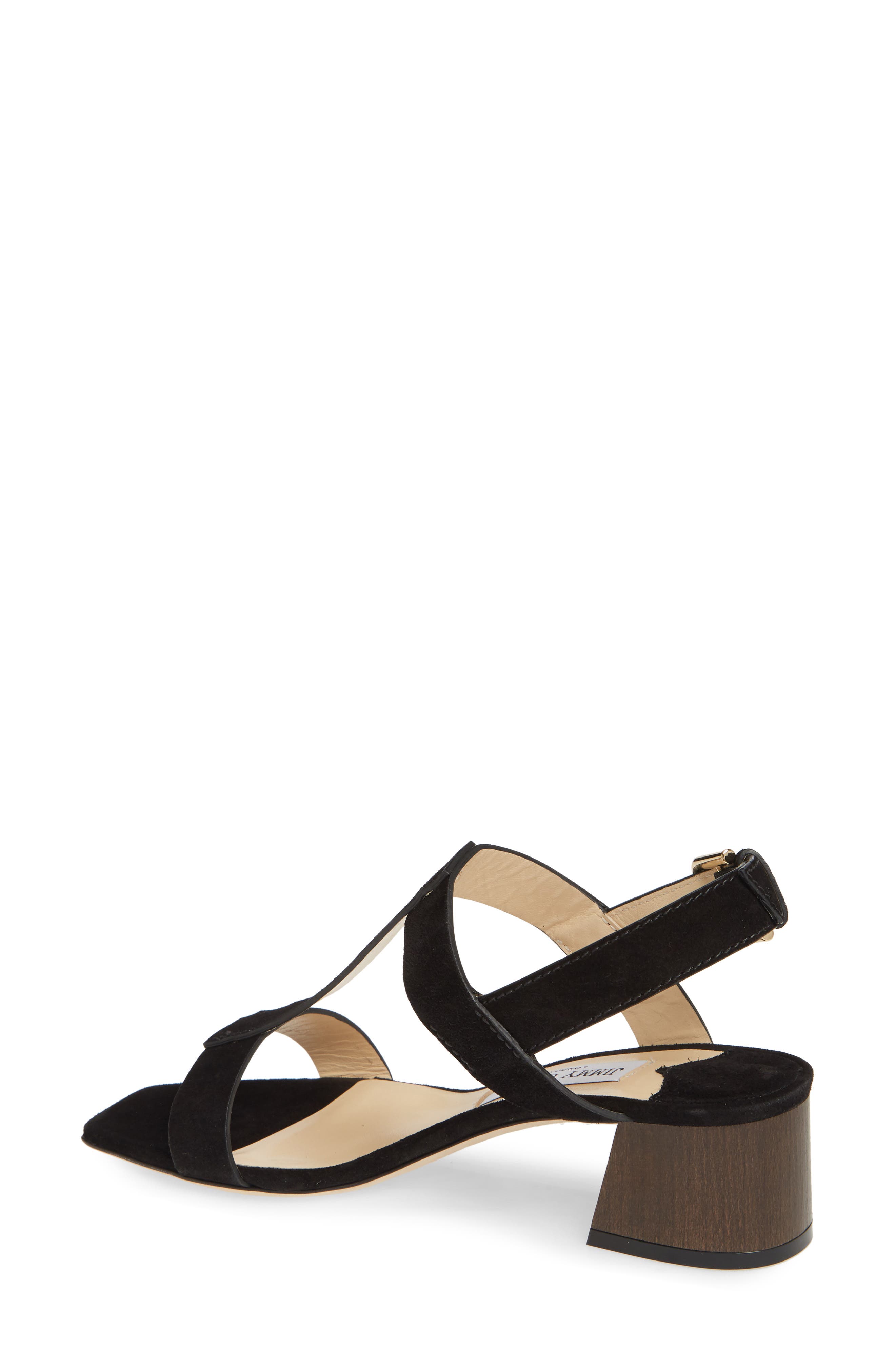 Jimmy Choo Jin Square Toe Sandal, Alternate, color, 