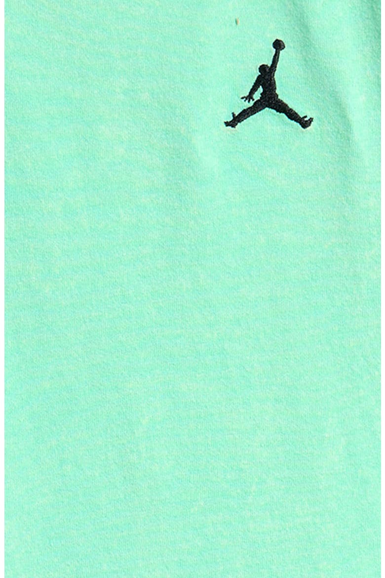 Kids' Jumpman Embroidered Cotton T-Shirt, Alternate, color, GREEN GLOW