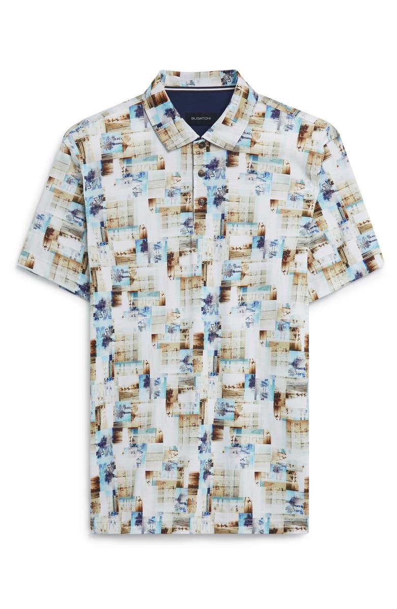 Bugatchi Digital Photo Print Polo, Main, color,