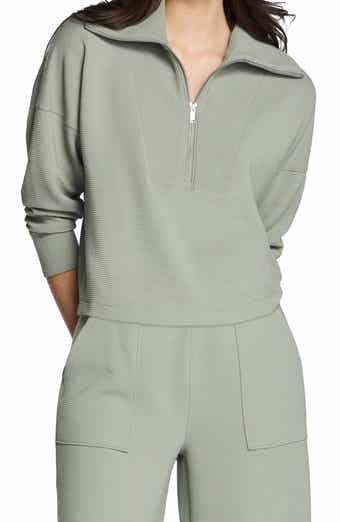 AirEssentials French Rib Quarter Zip Pullover